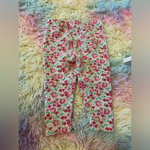 Ralph Lauren 12 Month Floral Pants - Picture 2 of 2